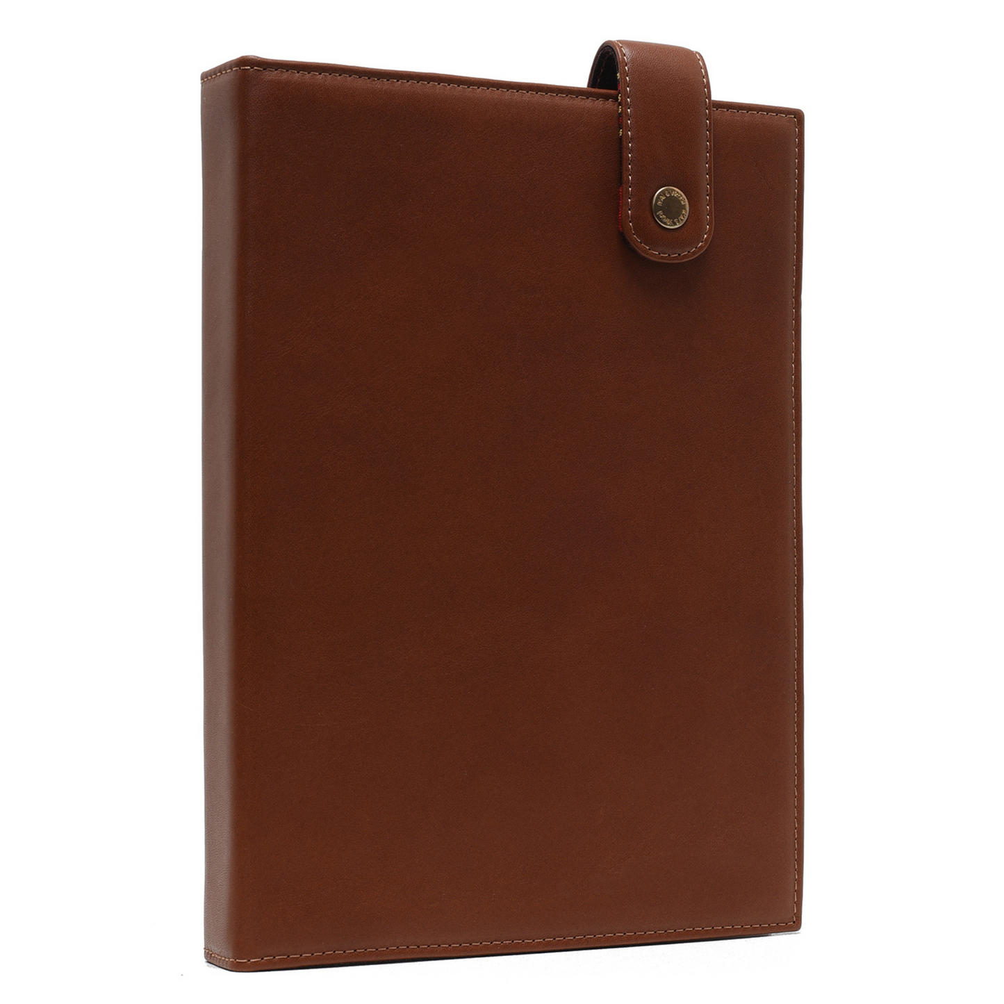 Brown Leather Hard Notebook Cover